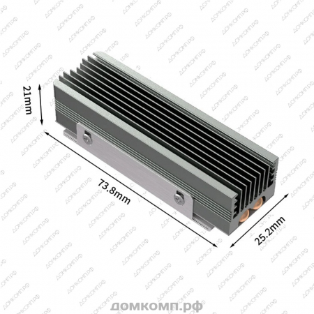 Радиатор для M2 SSD TEUCER M.2-12 недорого. домкомп.рф